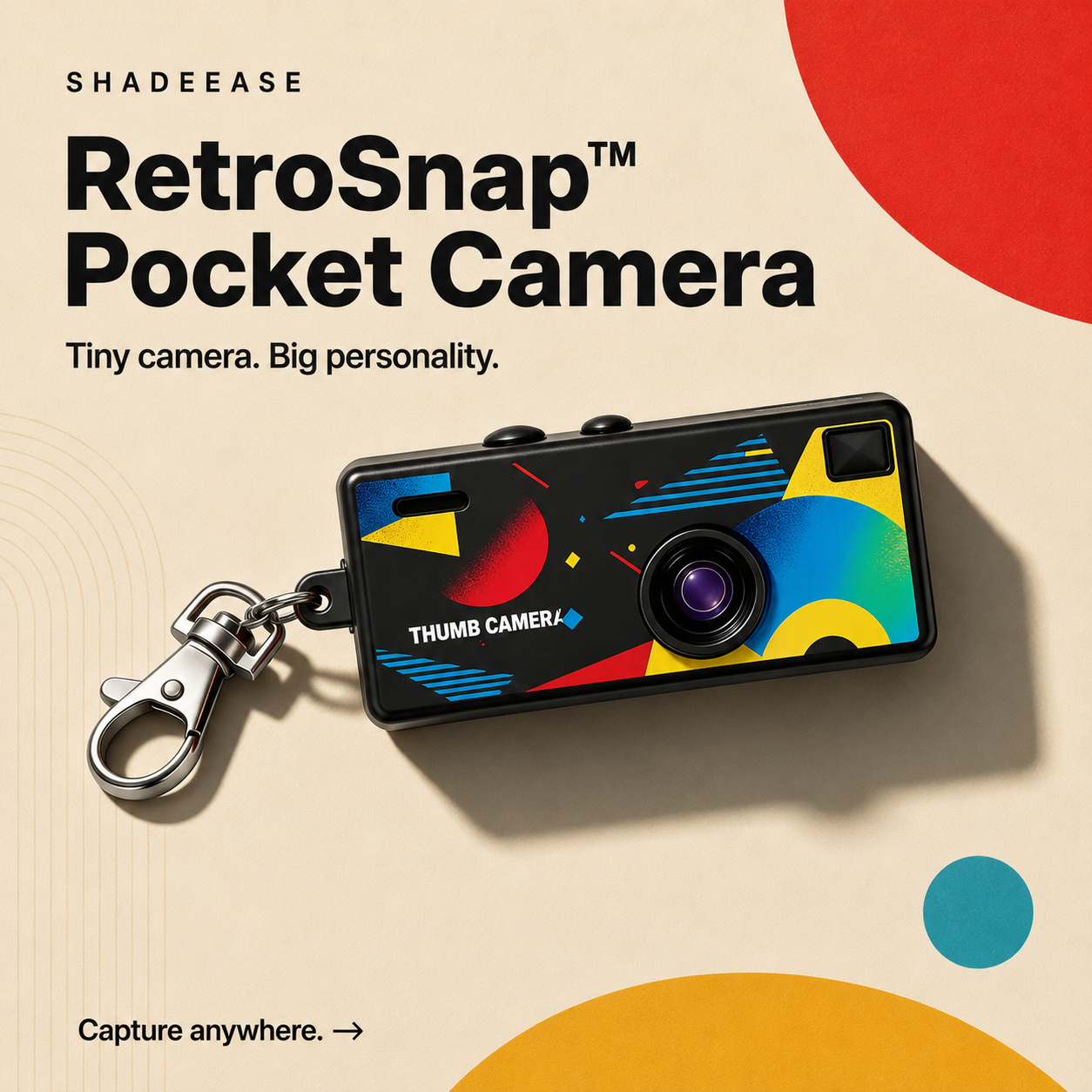 RetroSnap™ Pocket Camera ShadeEase
