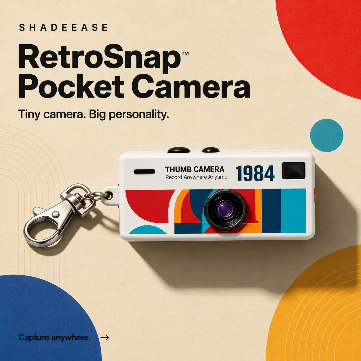 RetroSnap™ Pocket Camera ShadeEase