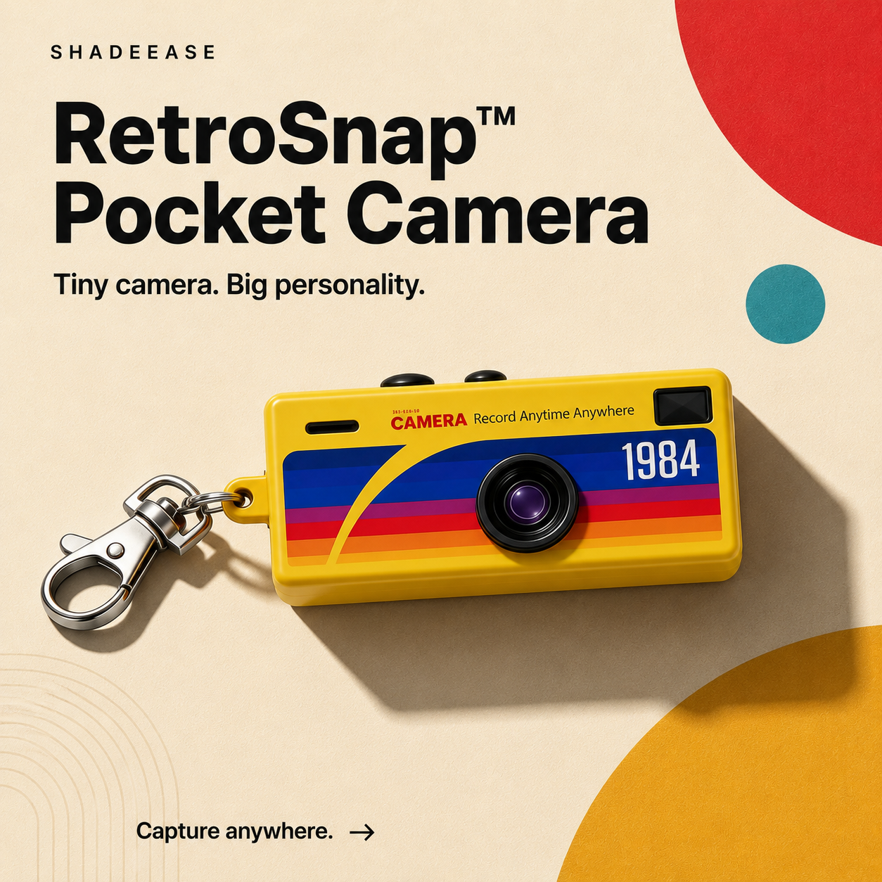 RetroSnap™ Pocket Camera ShadeEase