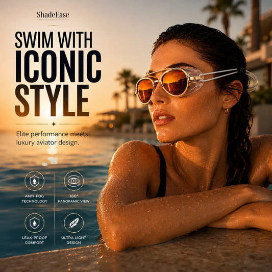 ShadeEase™ Premium Anti-Fog Swim Goggles Shade Ease