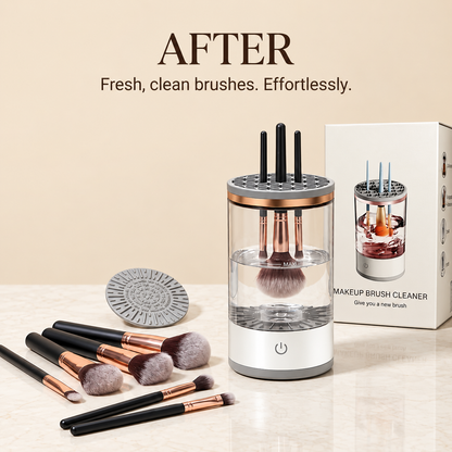 ShadeEase BrushPure™ Automatic Makeup Brush Cleaner ShadeEase