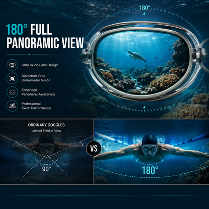 ShadeEase™ Premium Anti-Fog Swim Goggles